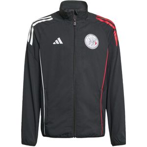 adidas Performance - AJAX PRE JKTY - Trainingsjack - Zwart/Wit/Bol - Cardigan