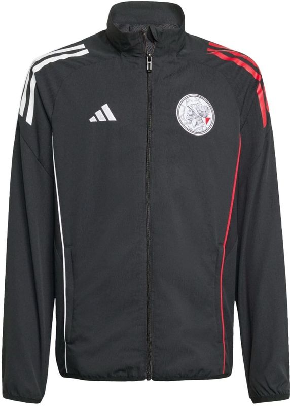 adidas Performance - AJAX PRE JKTY - Trainingsjack - Zwart/Wit/Bol - Cardigan