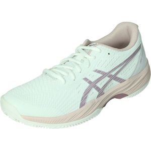 Asics gel-game 9 clay/oc in de kleur wit.