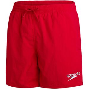 Speedo essentials 16 boardshort in de kleur rood.