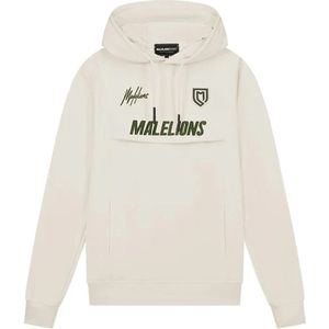 Malelions - Sport Rebound Anorak Hoodie - Ecru