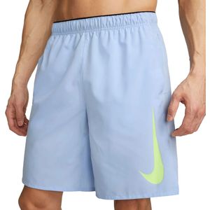 Nike dri-fit challenger 9" unlined short in de kleur blauw.