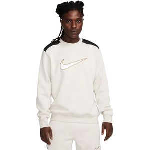 Nike sportswear fleece sweater in de kleur wit.