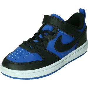 Nike court borough low recraft in de kleur blauw.