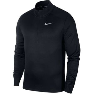 Nike pacer 1/2-zip top in de kleur zwart.