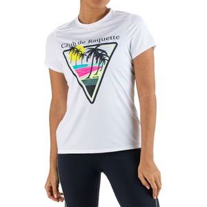 Sjeng sports dody t-shirt in de kleur wit.