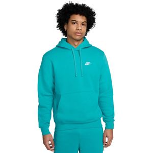 Nike sportswear club fleece pullover hoodie in de kleur groen.