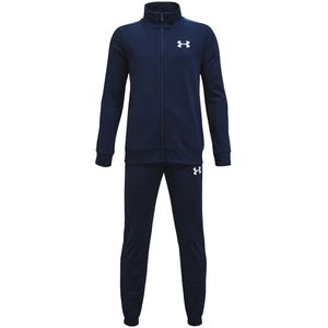 Under armour knit trainingspak in de kleur marine.