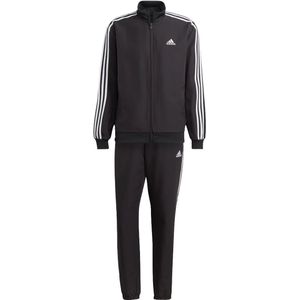 Adidas 3-stripes woven trainingspak in de kleur zwart.