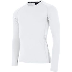 Stanno core baselayer thermoshirt in de kleur wit.