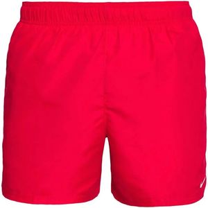 Nike volley 5 zwemshort in de kleur rood.