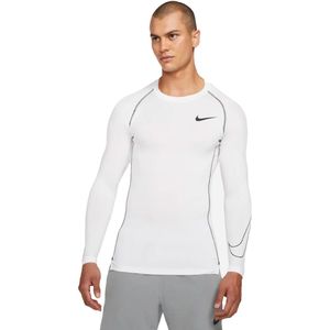 Nike pro dri-fit trainingsshirt in de kleur wit.