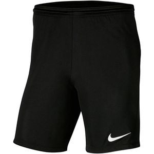 Nike dri-fit park 3 short in de kleur zwart.