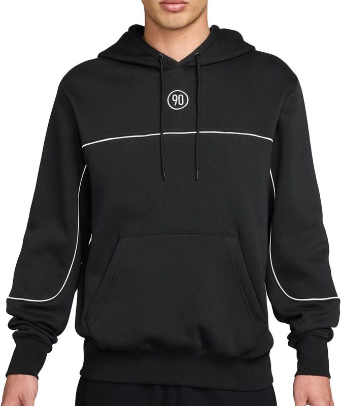 Nike Club Total 90 voetbalhoodie voor heren - Zwart