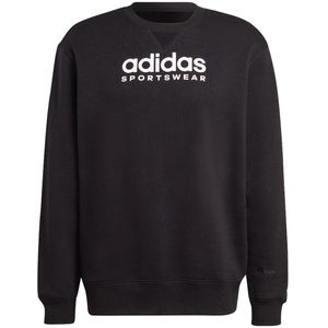 Adidas all szn fleece graphic sweatshirt in de kleur zwart.