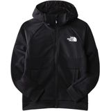 The north face mountain athletic full-zip hoodie in de kleur zwart.