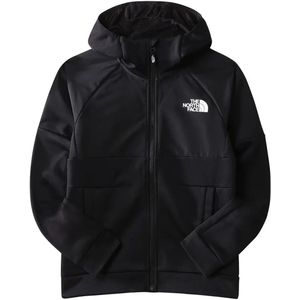 The north face mountain athletic full-zip hoodie in de kleur zwart.