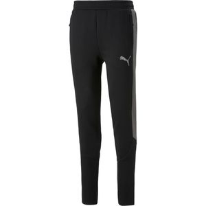 Puma evostripe joggingbroek in de kleur zwart.