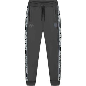 Malelions sport warming up trainingsbroek in de kleur grijs.