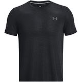 Under armour seamless stride t-shirt in de kleur zwart.