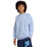 Nike sportswear icon fleece sweater in de kleur blauw.