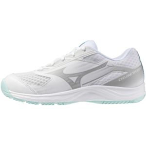 Mizuno cyclone speed 5 in de kleur wit.