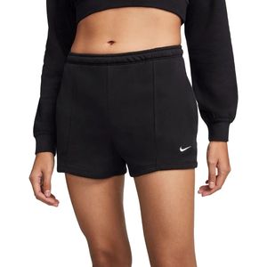 Nike sportswear chill terry in de kleur zwart.