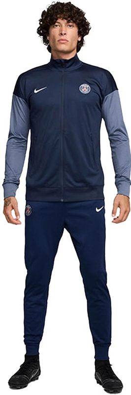 Nike Paris Saint-Germain Strike Trainingspak Full-Zip 2025-2026 Donkerblauw Wit