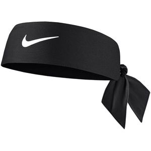 Nike dri-fit head tie 4.0 in de kleur zwart.