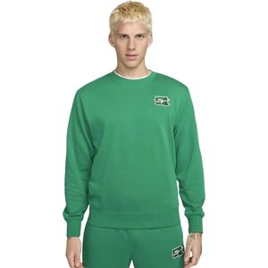 Nike club ft bolt crew sweater in de kleur groen.