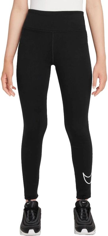 Nike - Sportswear Classic - Legging - Zwart - 50% Katoen/42% Polyester/8% Elastaan