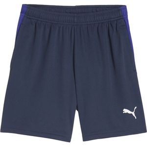 Puma individual liga trainingshort in de kleur marine.