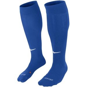 Nike classic ii cushion voetbalkousen in de kleur blauw.