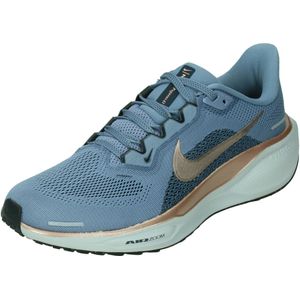 Nike nike pegasus 41 womens road r in de kleur blauw.