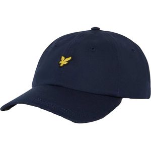 Lyle & scott baseball cap in de kleur marine.