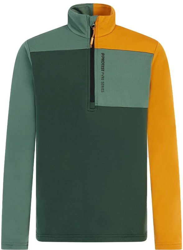 Protest - PRTMarno - Skipully - Kale Green - Lange Mouwen - 1/4 Rits