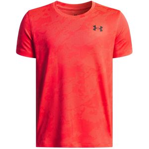 Under armour tech vent jcqrd ss in de kleur rood.