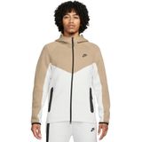 Nike tech fleece full-zip hoodie in de kleur wit.