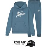 Malelions Kids Essentials Tracksuit - Teal 2-92
