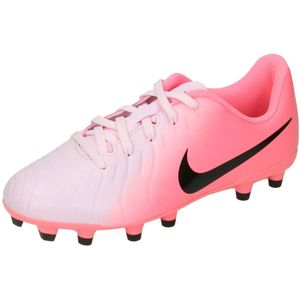 Nike jr. Legend 10 club fg/mg in de kleur roze.