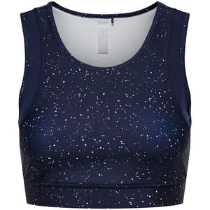 Only play star-1 life aop sport bh in de kleur blauw.