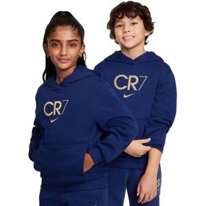 Nike cr7 club fleece hoodie in de kleur blauw.