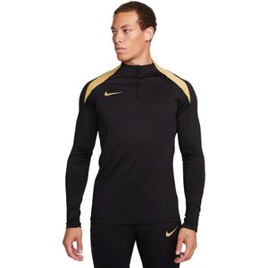 Nike strike dri-fit global 1/2-zip top in de kleur zwart.