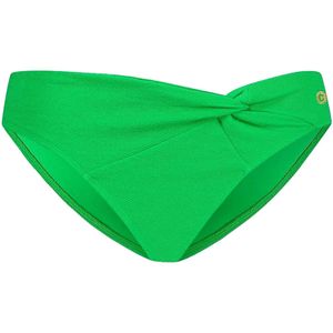 Ten cate knot bikinibroekje in de kleur groen.