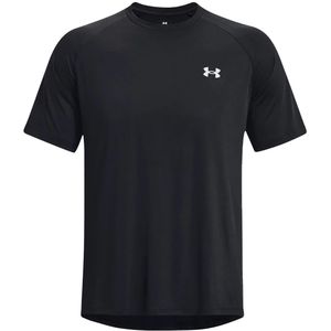 Under armour tech reflective t-shirt in de kleur zwart.