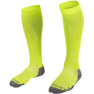 Stanno prime compression socks in de kleur geel.