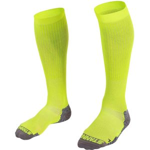 Stanno prime compression socks in de kleur geel.