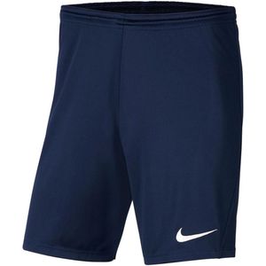 Nike dri-fit park 3 short in de kleur blauw.