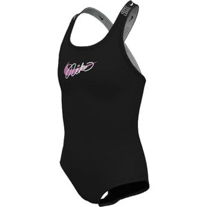 Nike badpak in de kleur zwart.