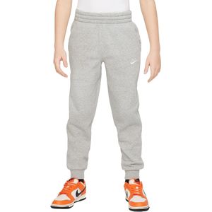 Nike sportswear club fleece joggingbroek in de kleur grijs.